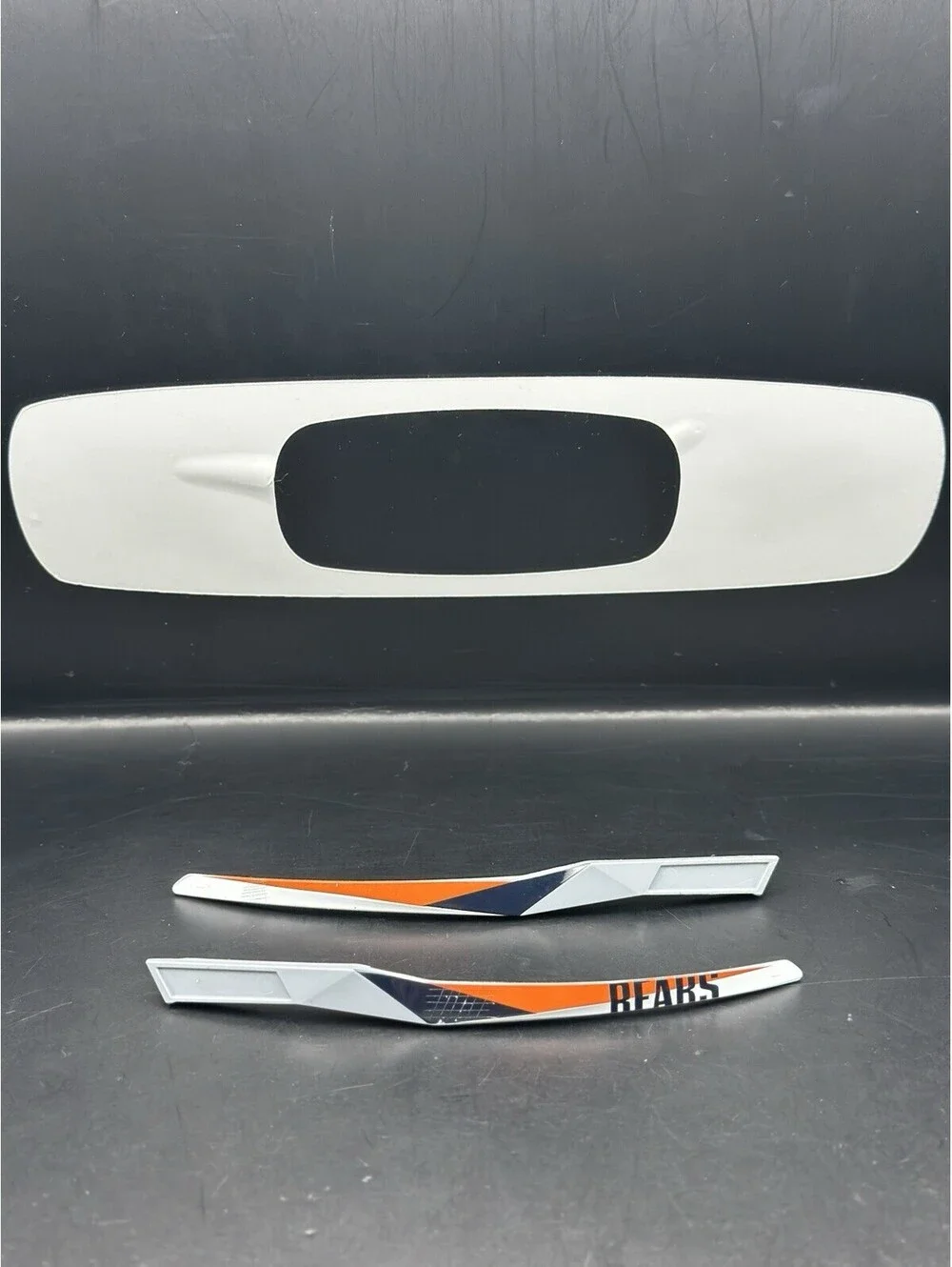 Oakley Sutro Lite NFL Chicago Bears Matte Fog OEM Replacement Arms (No Icons)
